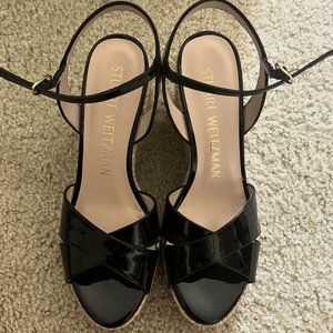 Stuart Weitzman Rosemarie Patent Wedges